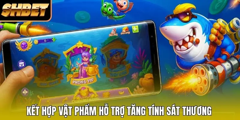 Kết hợp vật phẩm hỗ trợ tăng tính sát thương Kết hợp vật phẩm hỗ trợ tăng tính sát thương